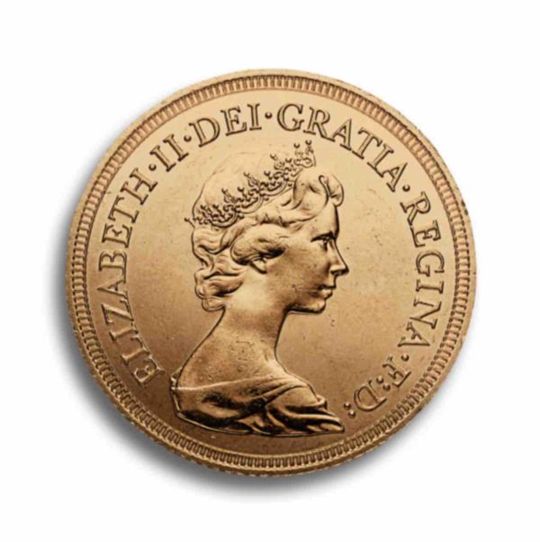 1 Sovereign Gold GB Vorderseite