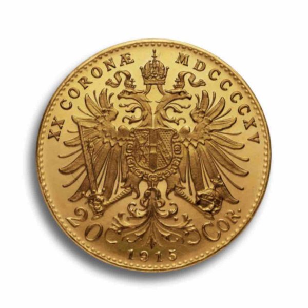 20 Kronen Gold Oesterreich Vorderseite
