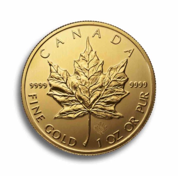 Kanada Maple Leaf 1 Unze Rueckseite