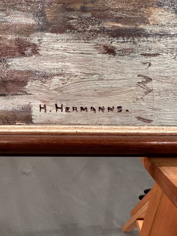 Signatur von H. Hermanns